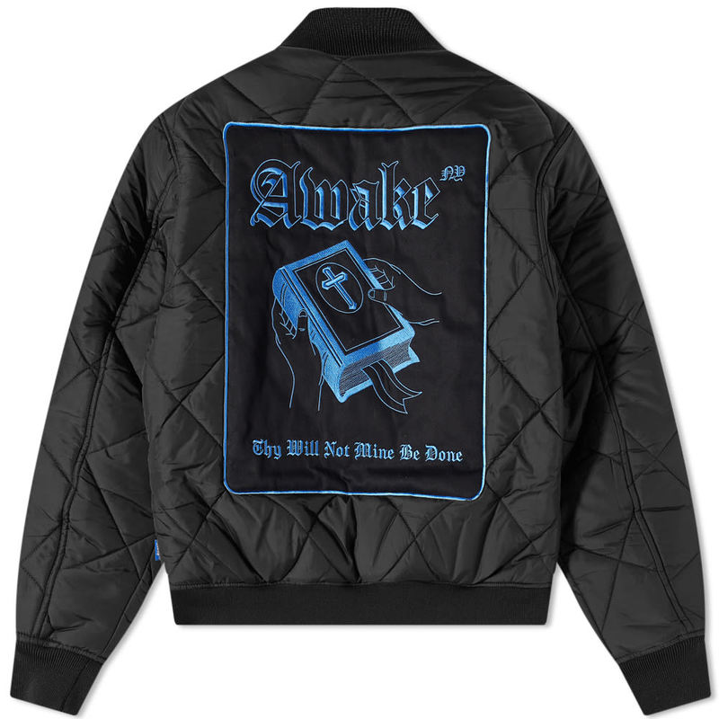 アウェイク メンズ ジャケット・ブルゾン NY Bomber Jacket Awake