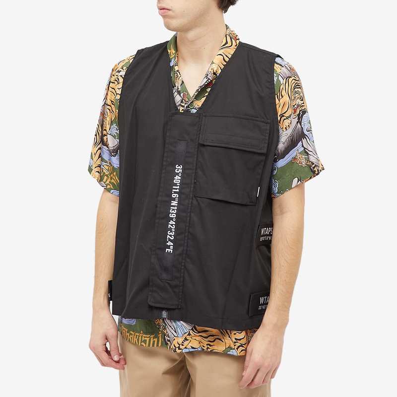 低価格 新品 Wtaps Haggerz Vest Black M asakusa.sub.jp