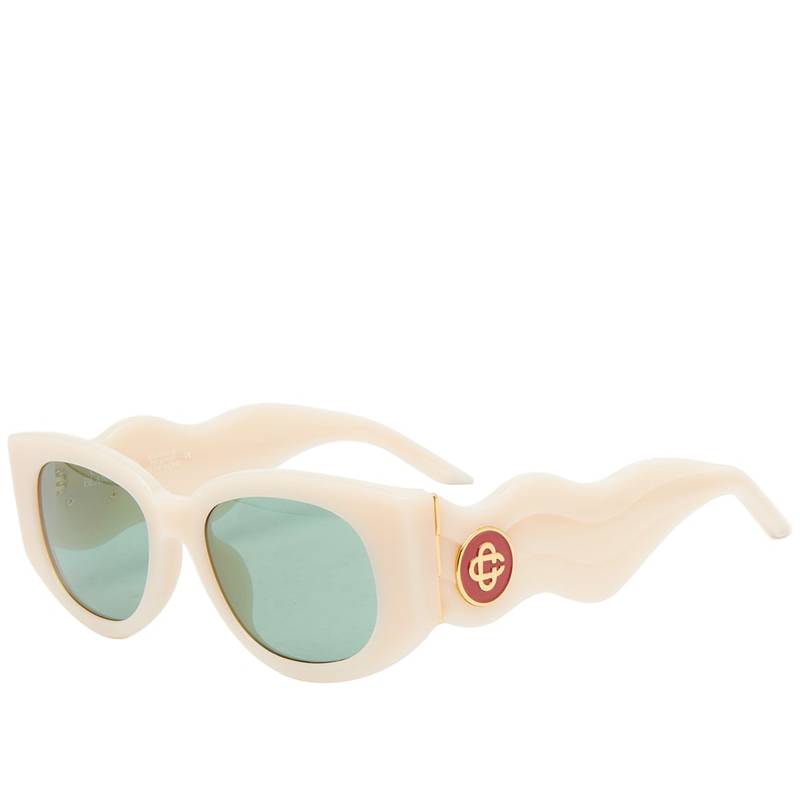 ◇セール特価品◇ Casablanca ACETATEMETALSQUARE リムレス サングラス 