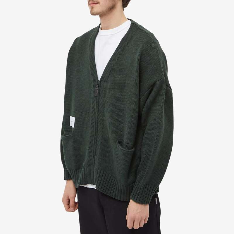 WTAPS 22AW PALMER SWEATER ブラック L カーディガン | tspea.org