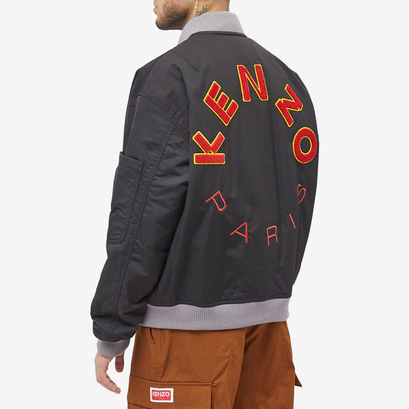 ケンゾー メンズ ジャケット・ブルゾン アウター Kenzo Back Logo ...