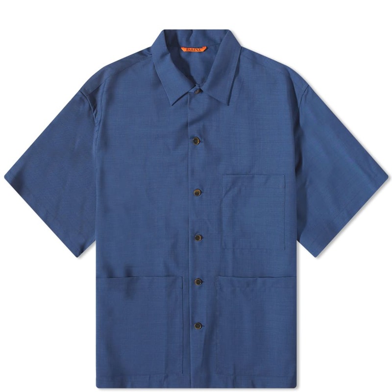 待望の再入荷! バレナ メンズ シャツ トップス Linen shirt - 通販