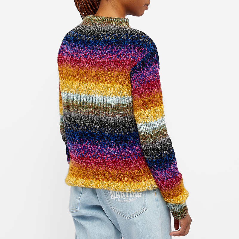 マルニ レディース ニット・セーター knit Roundneck アウター stripe