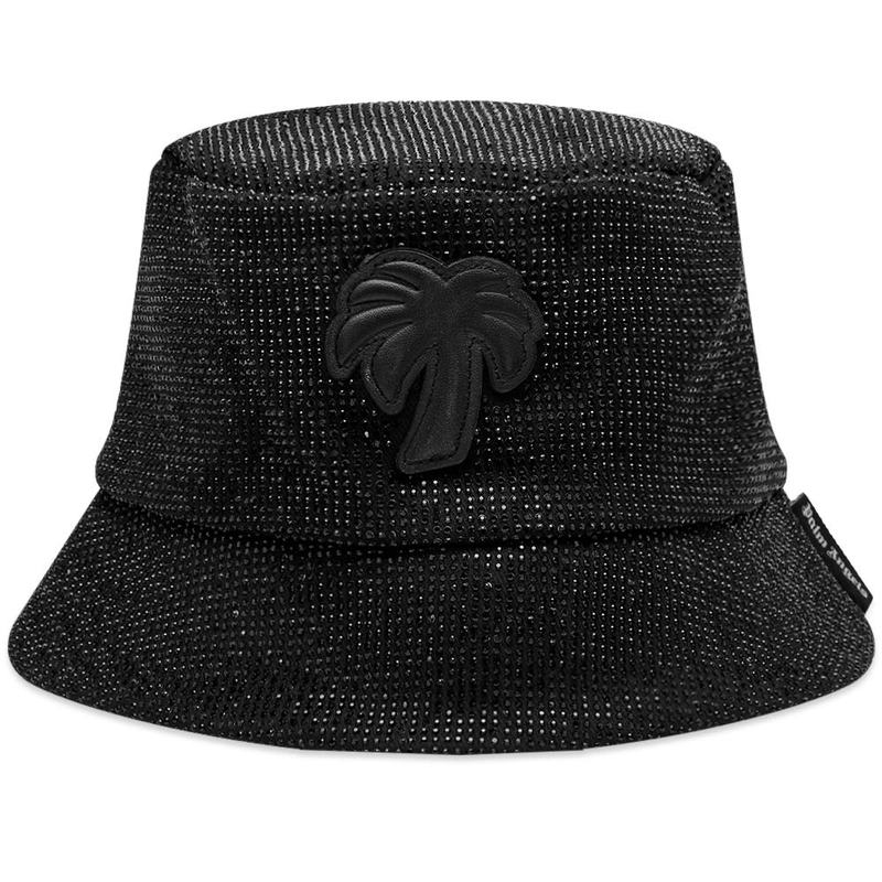 激安大特価！】 パーム エンジェルス メンズ 帽子 アクセサリー Palm Angels Big Bucket Hat Black 