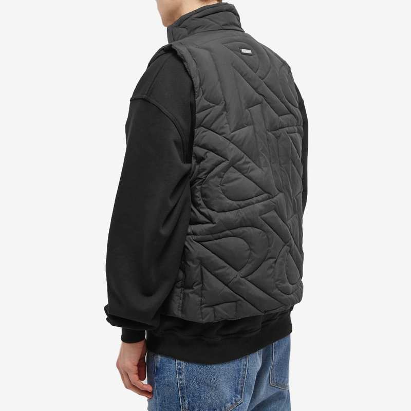 リプレゼント メンズ ベスト アウター Quilted Represent Initial