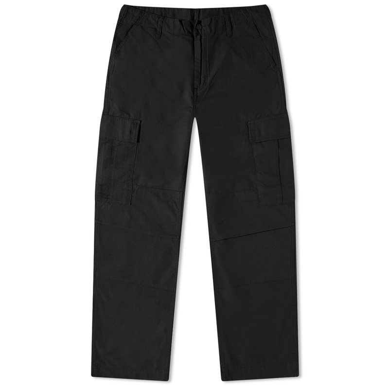 カーハート メンズ ボトムス カジュアルパンツ カーゴパンツ Carhartt WIP Regular Cargo Pant Black ブラック