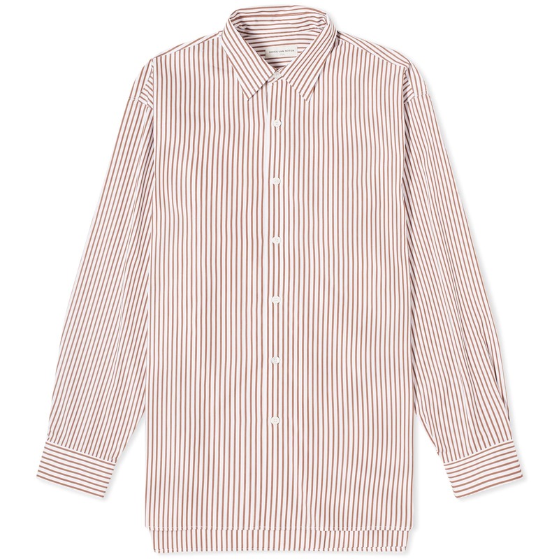 [値下げ◯] Dries van noten タンクトップ　シャツ　ストライプ DRIES VAN NOTEN(ドリスヴァンノッテン) ストライプシャツ241