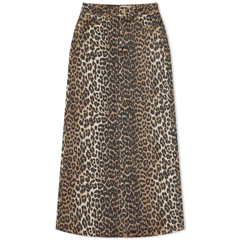 GANNI ガニー 22SS ランダムスリットストライプスカート GANNI（ガニー）の「Double Satin Maxi Skirt（スカート）」 - WEAR