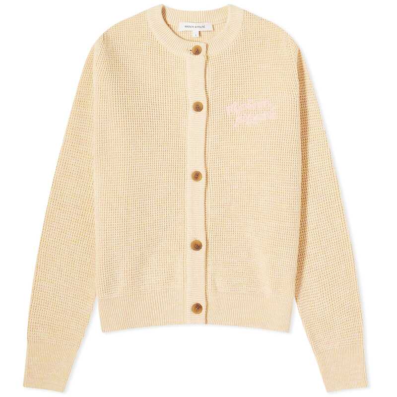 メゾンキツネ CHILLAX FOX カーディガン Maison Kitsune（メゾンキツネ）の「R-NECK CARDIGAN CHILLAX FOX