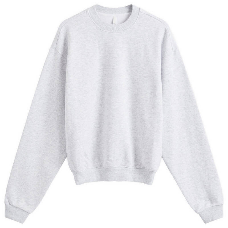 スキムズ レディース アウター パーカー・スウェット コットン フリース SKIMS Cotton Fleece Classicrew Sweat Light Heather Grey グレー｜ReVida 店 17,136円