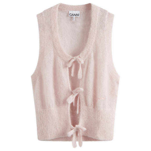 楽天市場】GANNI ガニー ニットベスト Graphic V-neck Vest K1776 2562