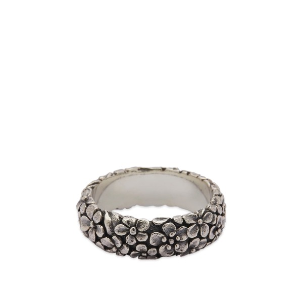 メープル メンズ アクセサリー リング フラワー柄 フラワー Maple Floral Band Ring Silver シルバー