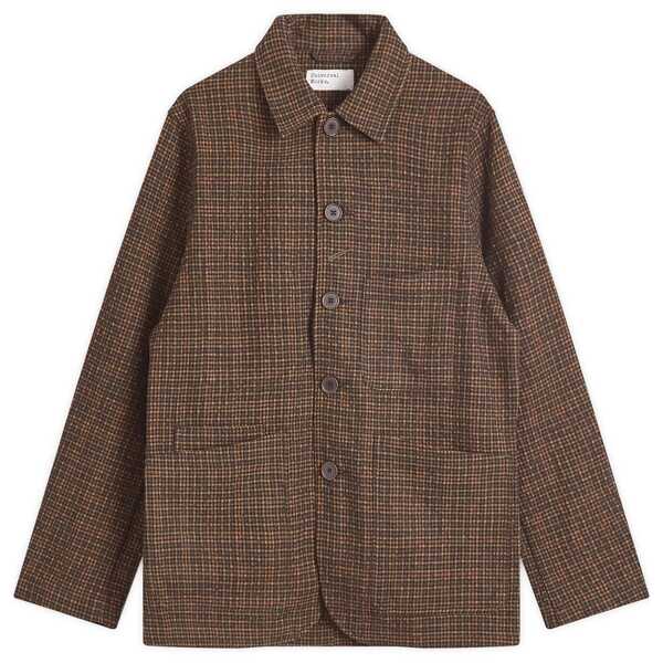 Universal Works. コート Universal Works Men's Summer Cord Kyoto Work Jacket in Stone