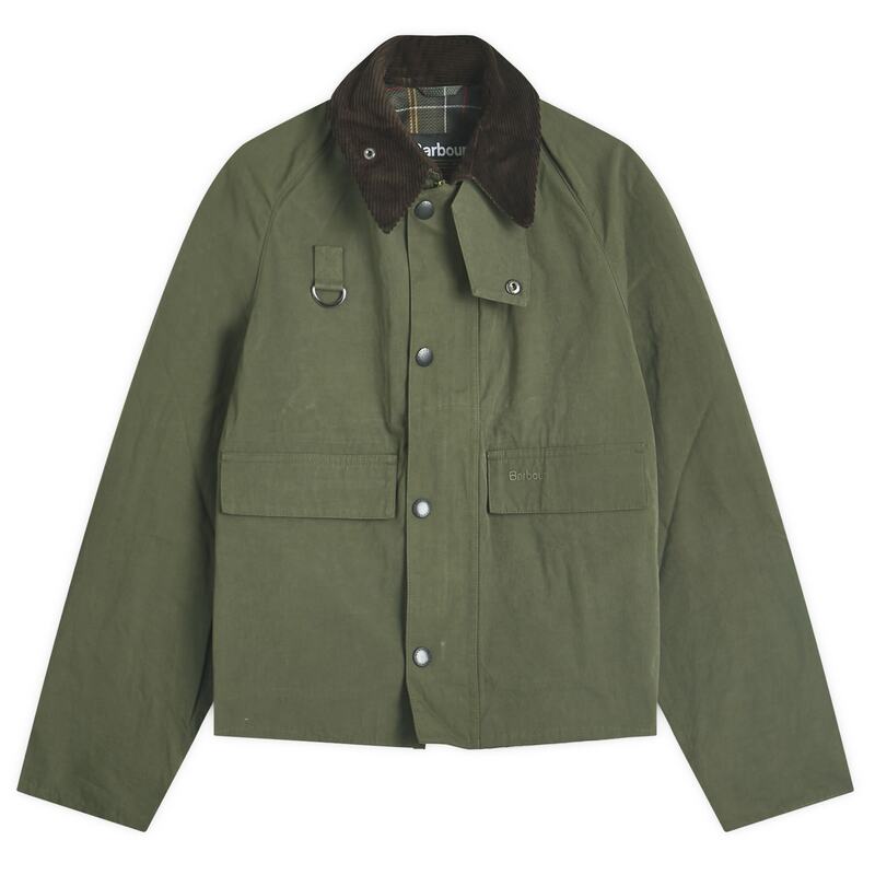 バブアー メンズ アウター 上衣・上衣 Barbour Spey Casual Jacket Sage サルヴィア