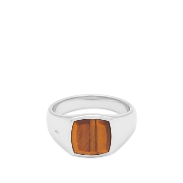 トムウッド メンズ アクセサリー リング Tom Wood Kay Ring Tiger Eye アニマル
