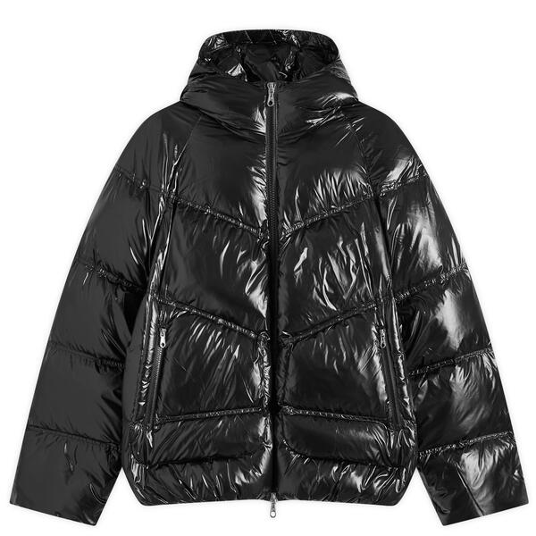 コール バクストン メンズ アウター ジャケット・ブルゾン Cole Buxton Hooded Insulated Puffer Jacket Black ブラック