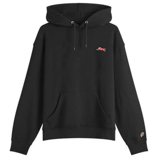 アイスクリーム メンズ アウター パーカー・スウェット ICECREAM Small Running Dog Popover Hoodie Black ブラック