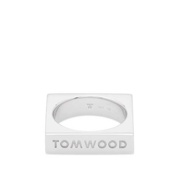 トムウッド メンズ アクセサリー 指輪 Tom Wood Square Ring Silver シルバー 28,470円