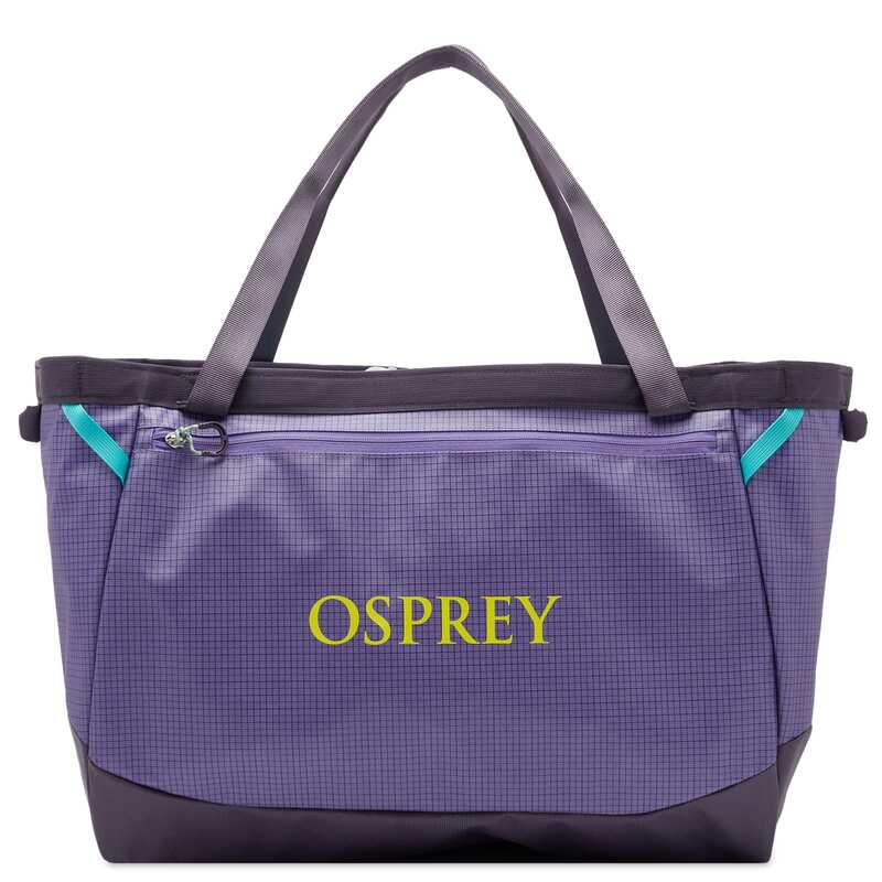 オスプレー メンズ バッグ Osprey Gear Tote - 60L Euphoria Purple & Purple Ink パープル