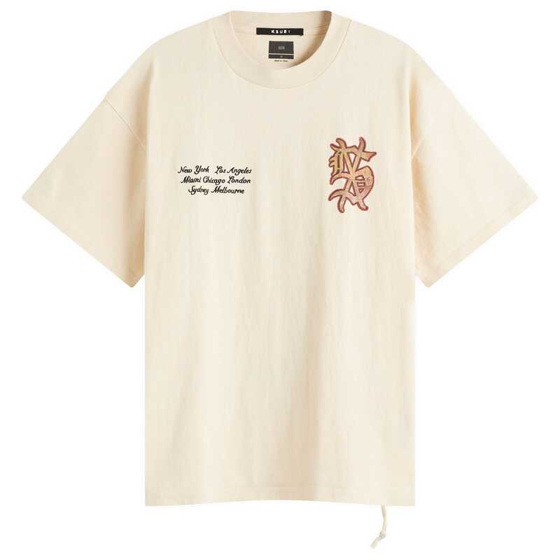 スビ メンズ トップス Tシャツ Ksubi Playoff Ekcess T-Shirt Dusty Desert 13,845円