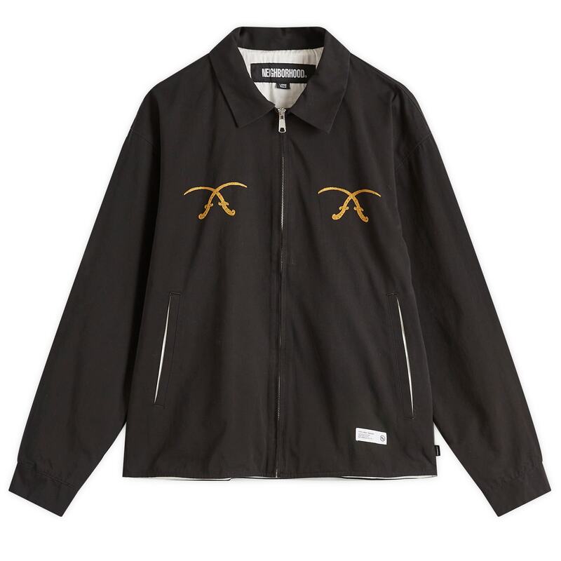 ネイバーフッド メンズ アウター ジャケット・ブルゾン Neighborhood Souvenir Jacket Black ブラック