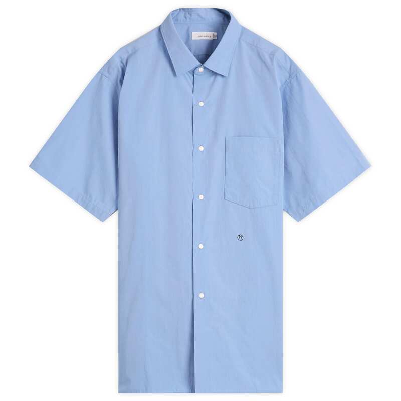 nanamica半袖シャツ グリーン nanamica S/S Polo Shirt Navy（ナナミカ ショートスリーブ ポロ