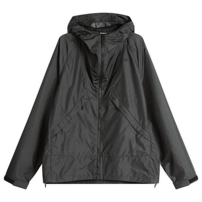 ゴールドウィン メンズ アウター ジャケット・ブルゾン フーデッドジャケット Goldwin Ripstop Hooded Jacket Black ブラック