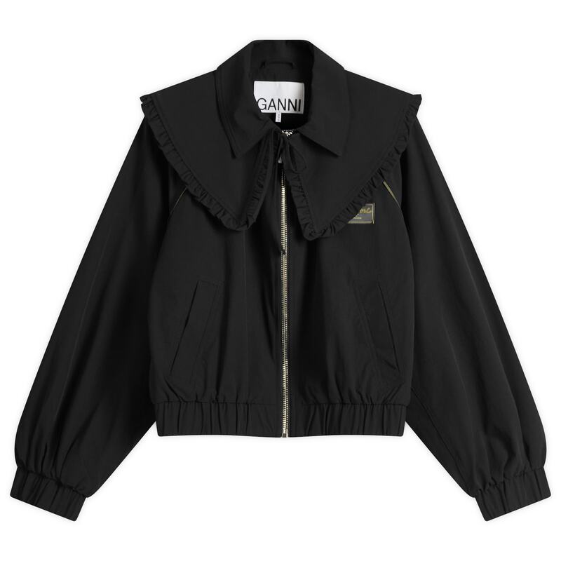 GANNI ガニー　ショートジャケット 楽天市場】GANNI ガニー ジャケット Check Suiting Cropped Blazer