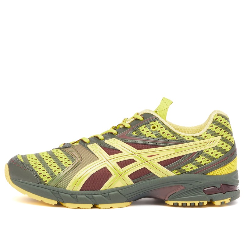 アシックス メンズ シューズ スニーカー Asics UB9-S GEL-DS TRAINER 14 Sneaker Dark Mustard & Truffle Grey グレー