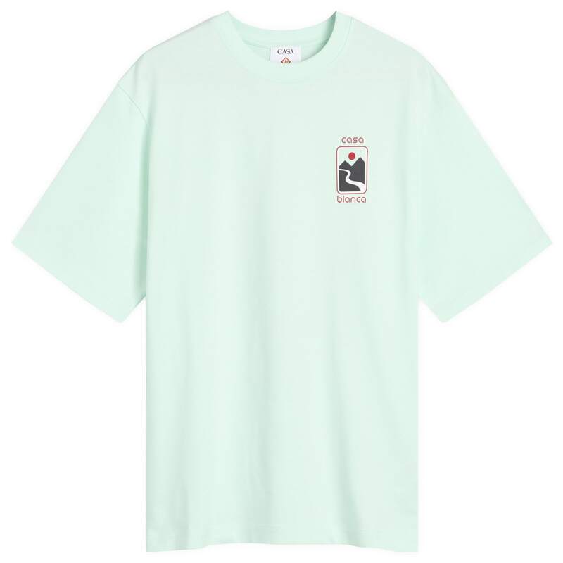 Casablanc La Daysa Tシャツ (送料/関税込) Tシャツ LA DAYS PRINTED T―SHIRT WS25