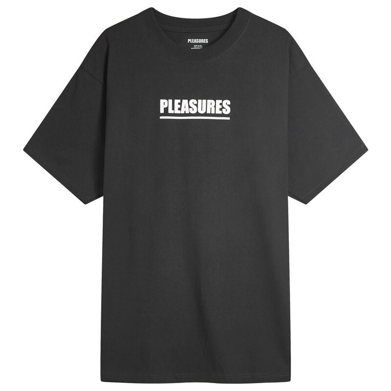 プレジャーズ メンズ トップス Tシャツ Pleasurescripture T-Shirt Black ブラック