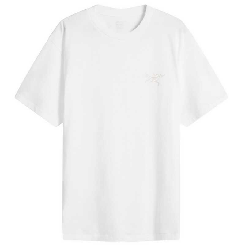 アークテリクス メンズ トップス Tシャツ コットン Arcteryx Arc'teryx Kragg SL Cotton T-Shirt White Light ホワイト｜ReVida 店
