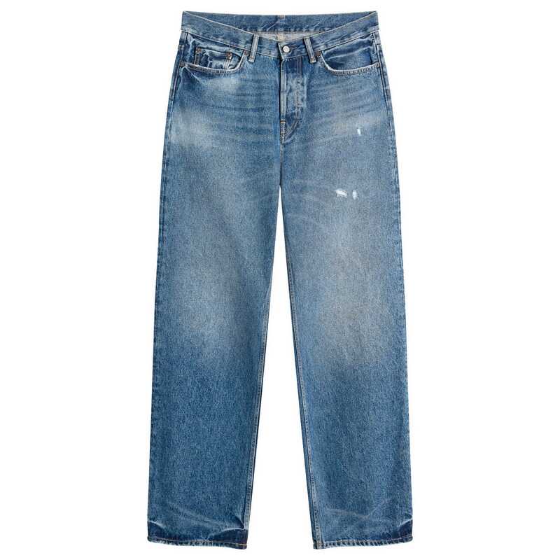 アクネ ストゥディオズ メンズ ボトムス デニムパンツ ヴィンテージーンズ Acne Studios Acne Studios 2010 Vintage Blue Jeans Mid Blue ブルー｜ReVida 店