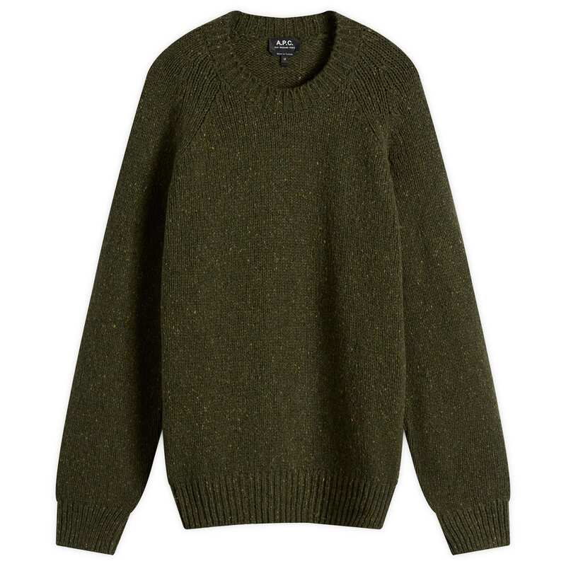 楽天市場】アーペーセー A.P.C. メンズ クルーネック長袖ニット ELIE