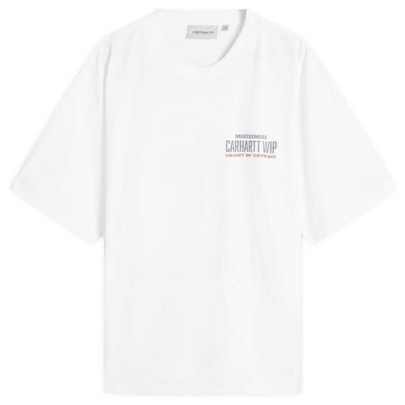 カーハート メンズ トップス Tシャツ Carhartt WIP Arcan T-Shirt White ホワイト