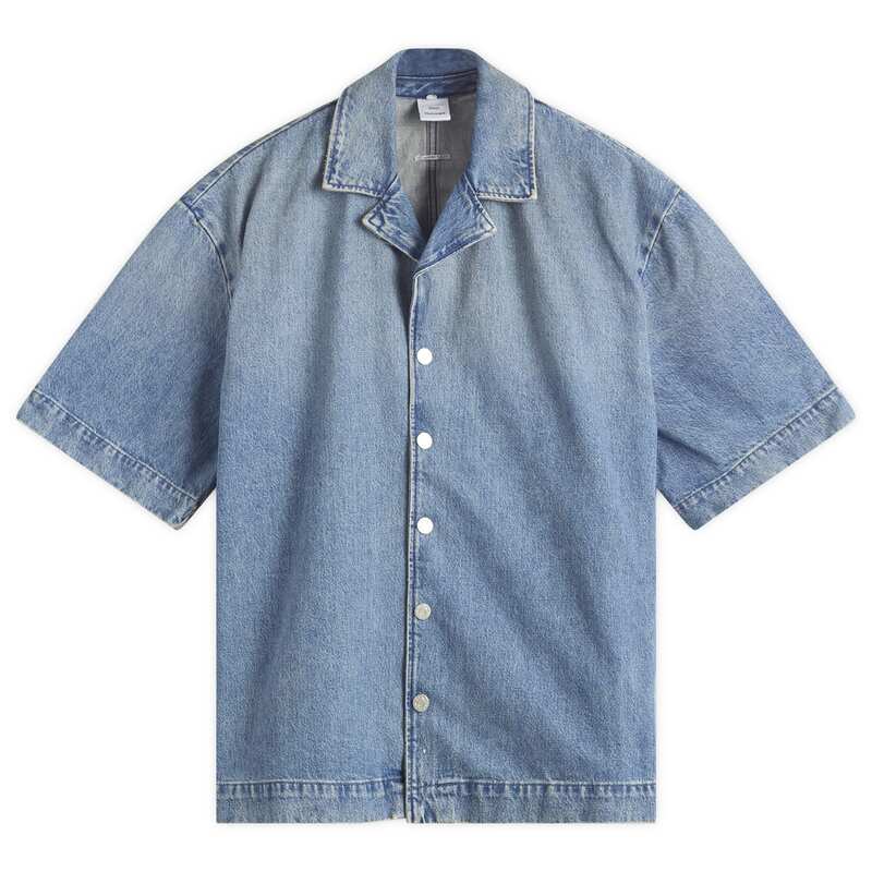 ウォンハンドレッド メンズ トップス シャツ デニム Won Hundredesmondenim Vacation Shirt 80S Light Blue ブルー