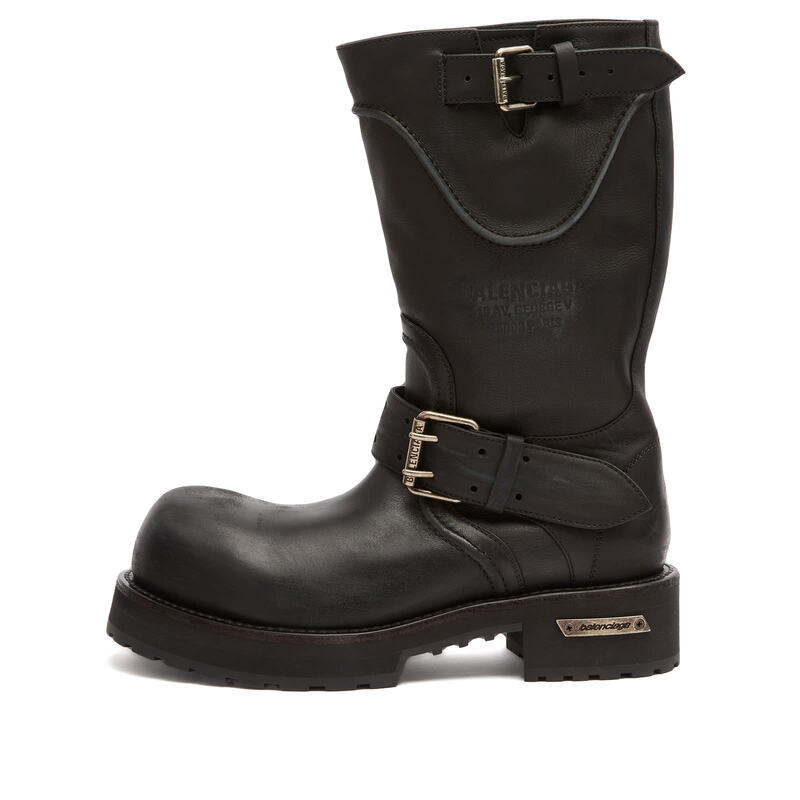BALENCIAGA ラバー ブーツ 42 BALENCIAGA バレンシアガ ブーツ 24SS サイズ:42 ステロイドラバー