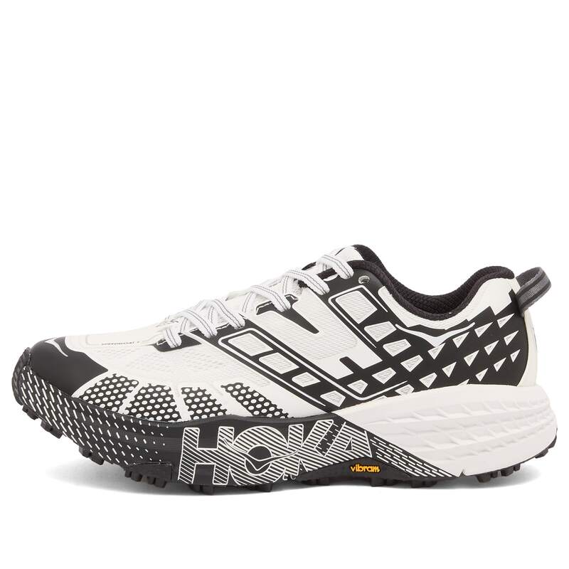 ホッカオネオネ メンズ シューズ スニーカー HOKA ONE U Speedgoat 2 Sneaker Black & Frost ブラック
