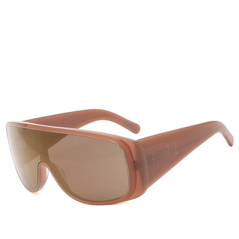 レトロスーパーフューチャー メンズ アクセサリー サングラス・アイウェア Retrosuperfuture x MM6 Mask Sunglasses Brown ブラウン