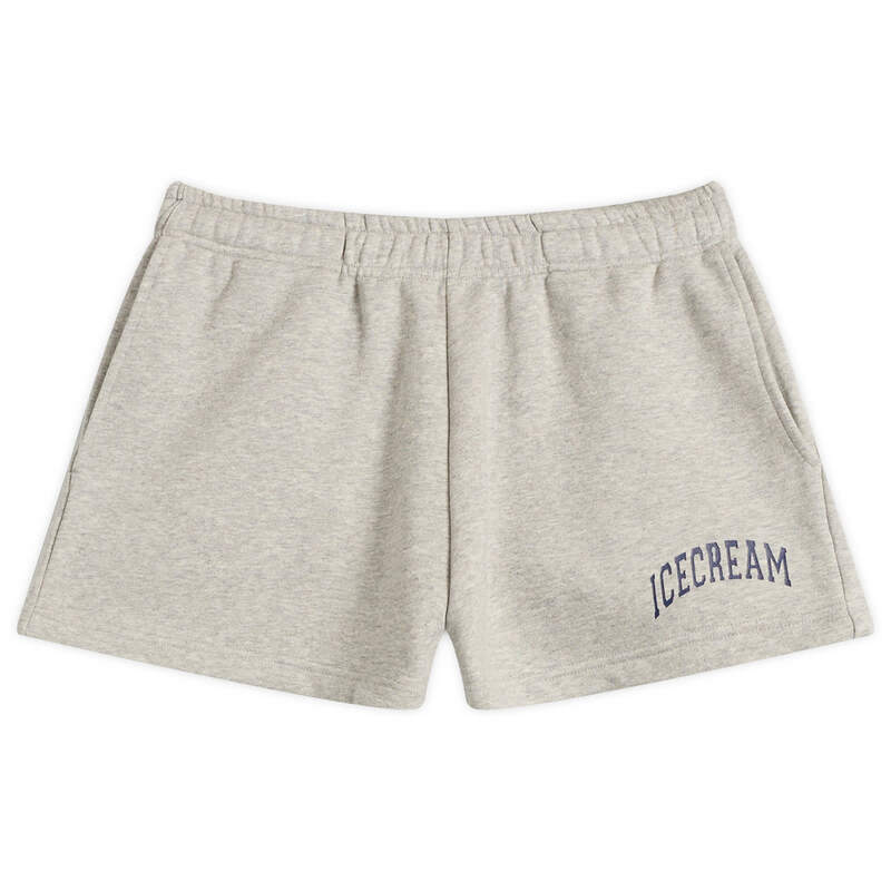アイスクリーム レディース ボトムス ハーフパンツ・ショーツ ショートパンツ ICECREAM College Shorts Grey グレー