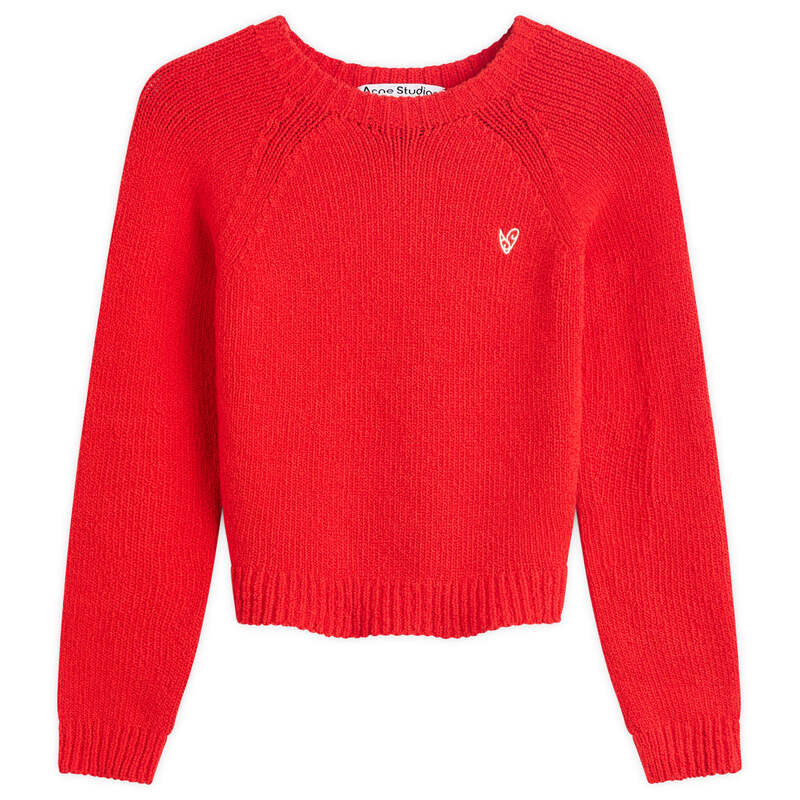 アクネ ストゥディオズ レディース アンダーウェア 靴下 セーター Acne Studios Koshi Socks Ribsweater Bright Red レッド