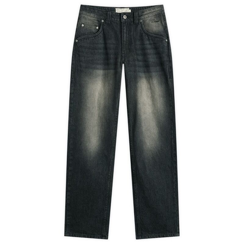 ダイム レディース ボトムス カジュアルパンツ デニム Dime Relaxedenim Pantsandblasted Black ブラック