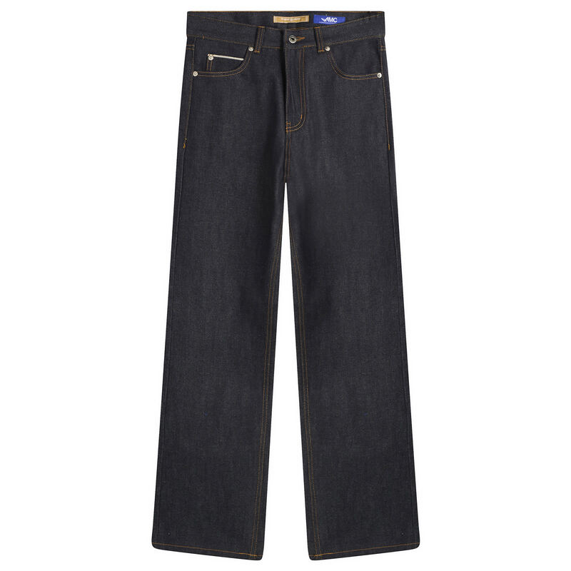 フリズムワークス メンズ ボトムス デニムパンツ レギュラーフィット ジーンズ FrizmWORKS OG Regular Fit Selvedge Denim Jeans Indigo インディゴ