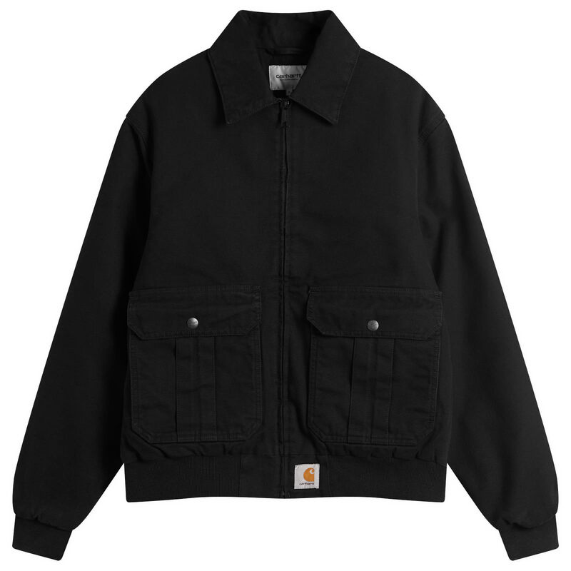 Carhartt 襟付きジャケット S ブラック Carhartt 襟付きジャケット S ブラック