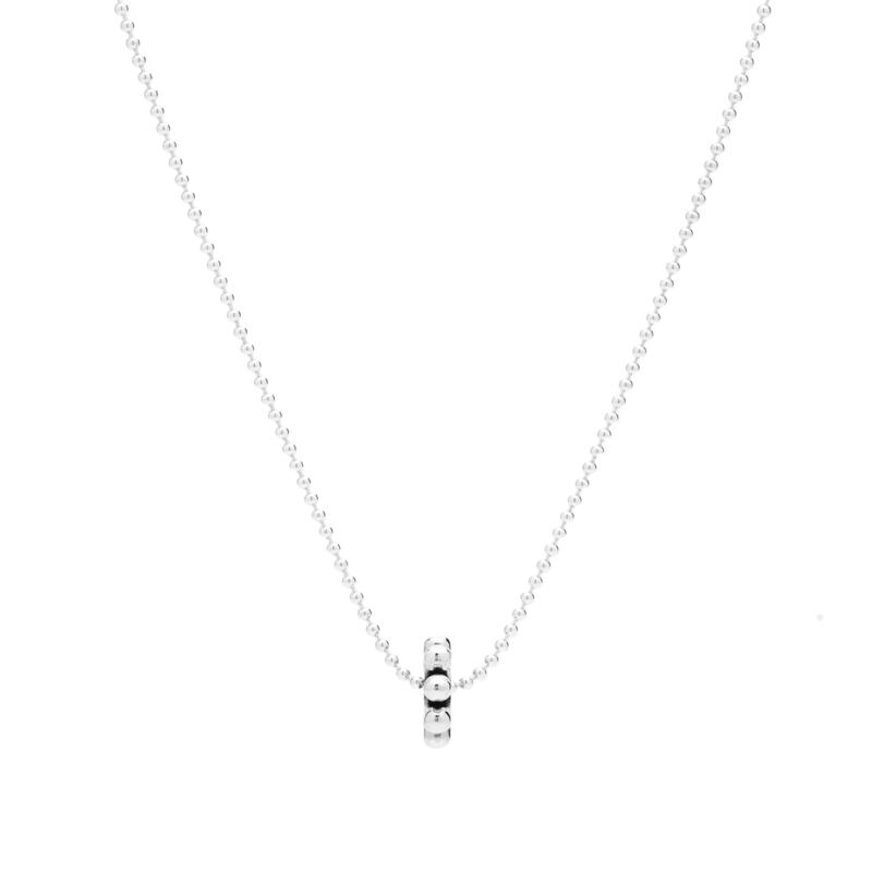 メープル メンズ アクセサリー ネックレス・チョーカー・ペンダントトップ レース Maple Orbit Pendant & Ball Chainecklace Silver シルバー