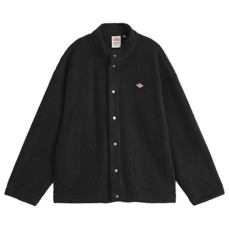 ☆極美品☆ DANTON ダントン ノーカラー メルトン ジャケット 36 ☆極