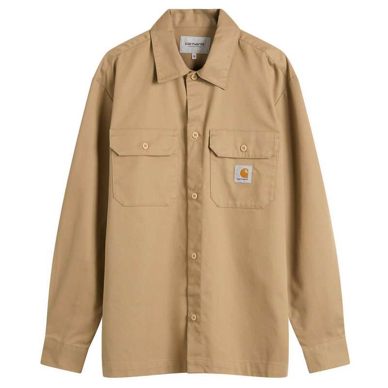 カーハート メンズ トップス シャツ Carhartt WIP Craft Overshirt Leather