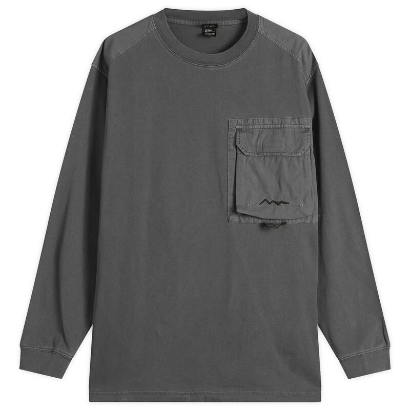 マナスタッシュ メンズ トップス シャツ Manastash Armor Long Sleeve Top Black ブラック
