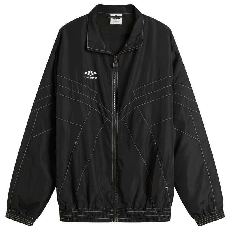 アンブロ メンズ アウター ジャケット・ブルゾン Umbro Relaxed Track Jacket Black ブラック