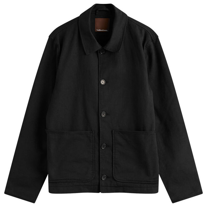 ワイエムシー メンズ アウター ジャケット・ブルゾン YMC Groundhog Chore Jacket Black ブラック